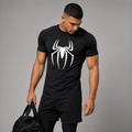 T-shirt spider black & white