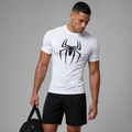 T-shirt spider white & black